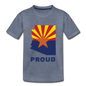 Arizona "PROUD" - Kids' Premium T-Shirt - heather blue