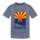 Arizona "PROUD" - Kids' Premium T-Shirt - heather blue