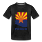 Arizona "PROUD" - Kids' Premium T-Shirt - charcoal gray