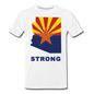 Arizona "STRONG" - Men's Premium T-Shirt - white