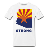 Arizona "STRONG" - Men's Premium T-Shirt - white
