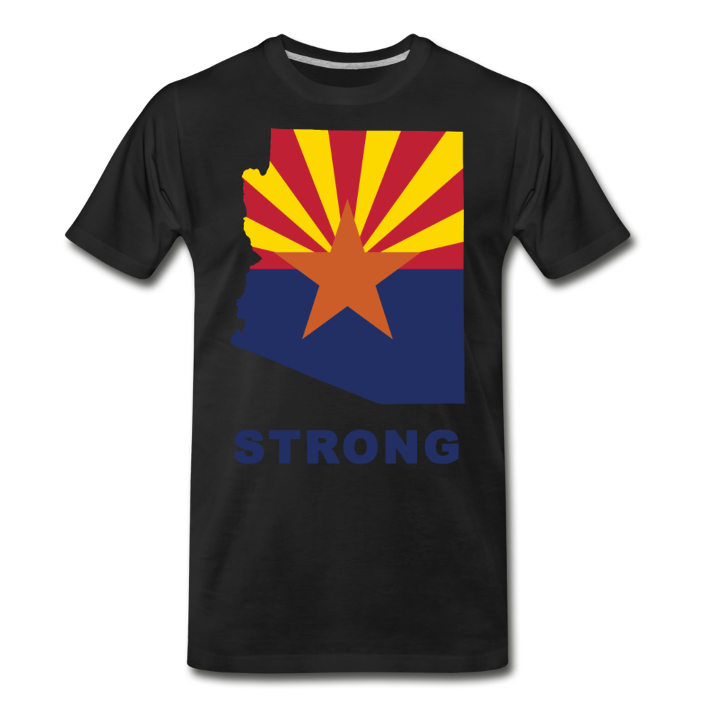 Arizona "STRONG" - Men's Premium T-Shirt - black