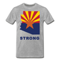 Arizona "STRONG" - Men's Premium T-Shirt - heather gray