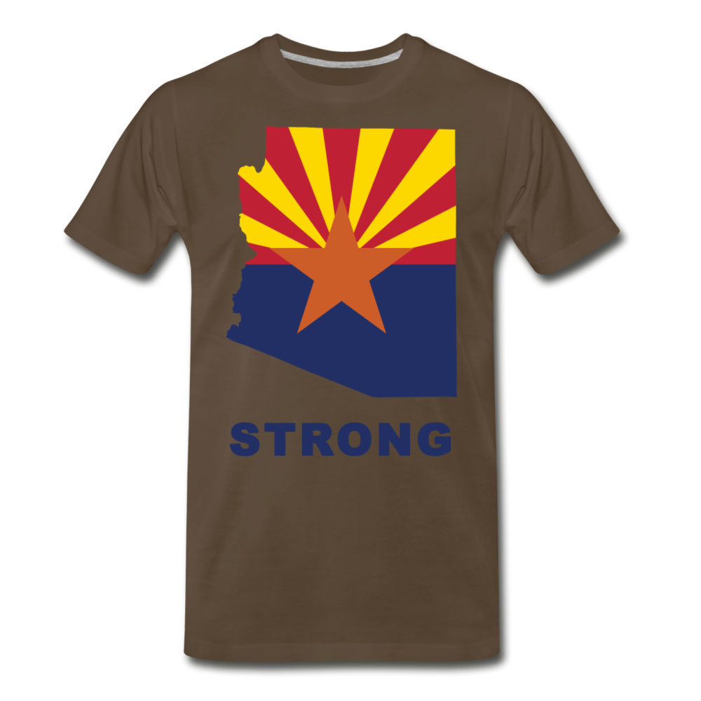 Arizona "STRONG" - Men's Premium T-Shirt - noble brown