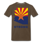 Arizona "STRONG" - Men's Premium T-Shirt - noble brown