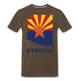 Arizona "STRONG" - Men's Premium T-Shirt - noble brown