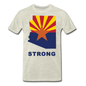 Arizona "STRONG" - Men's Premium T-Shirt - heather oatmeal