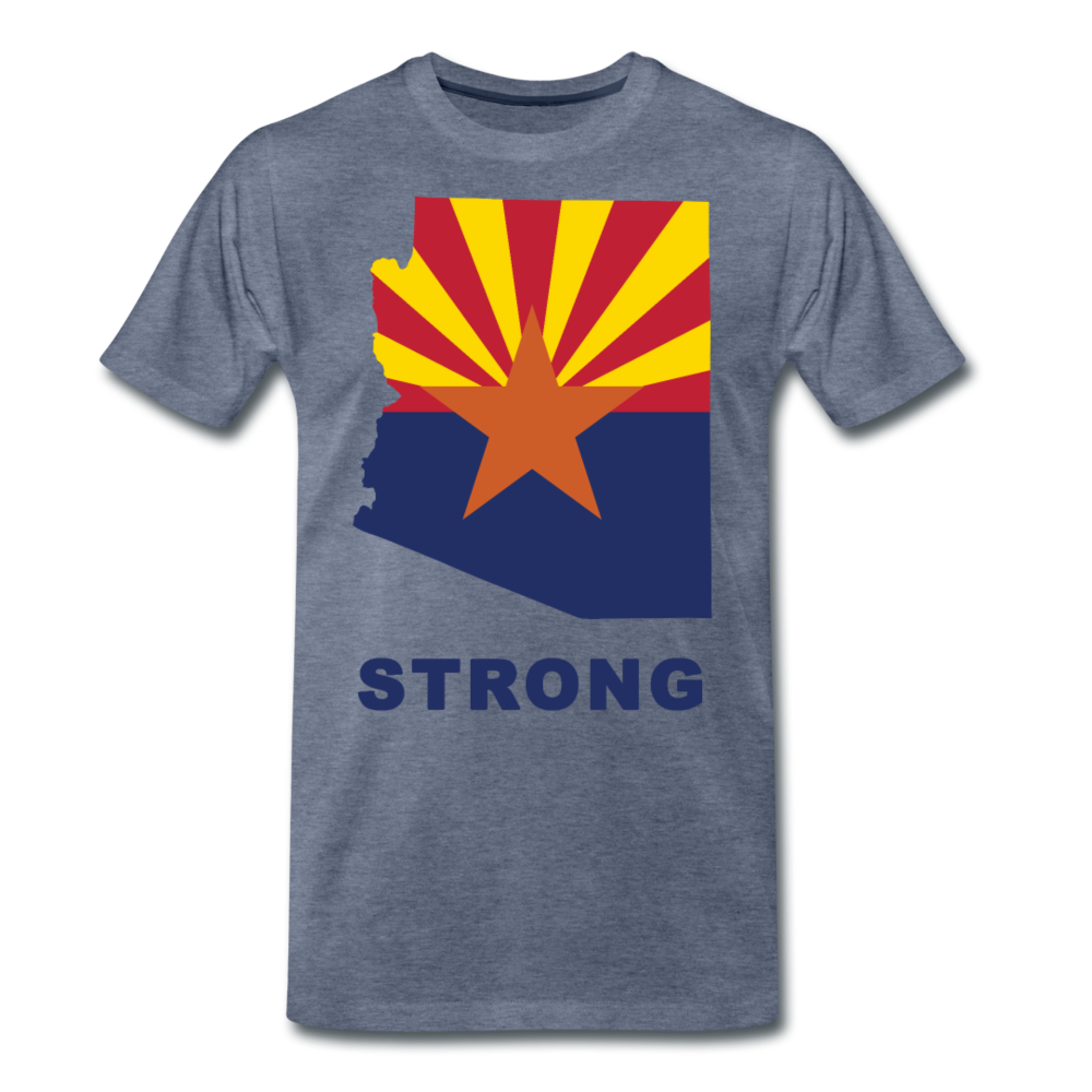 Arizona "STRONG" - Men's Premium T-Shirt - heather blue