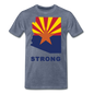 Arizona "STRONG" - Men's Premium T-Shirt - heather blue