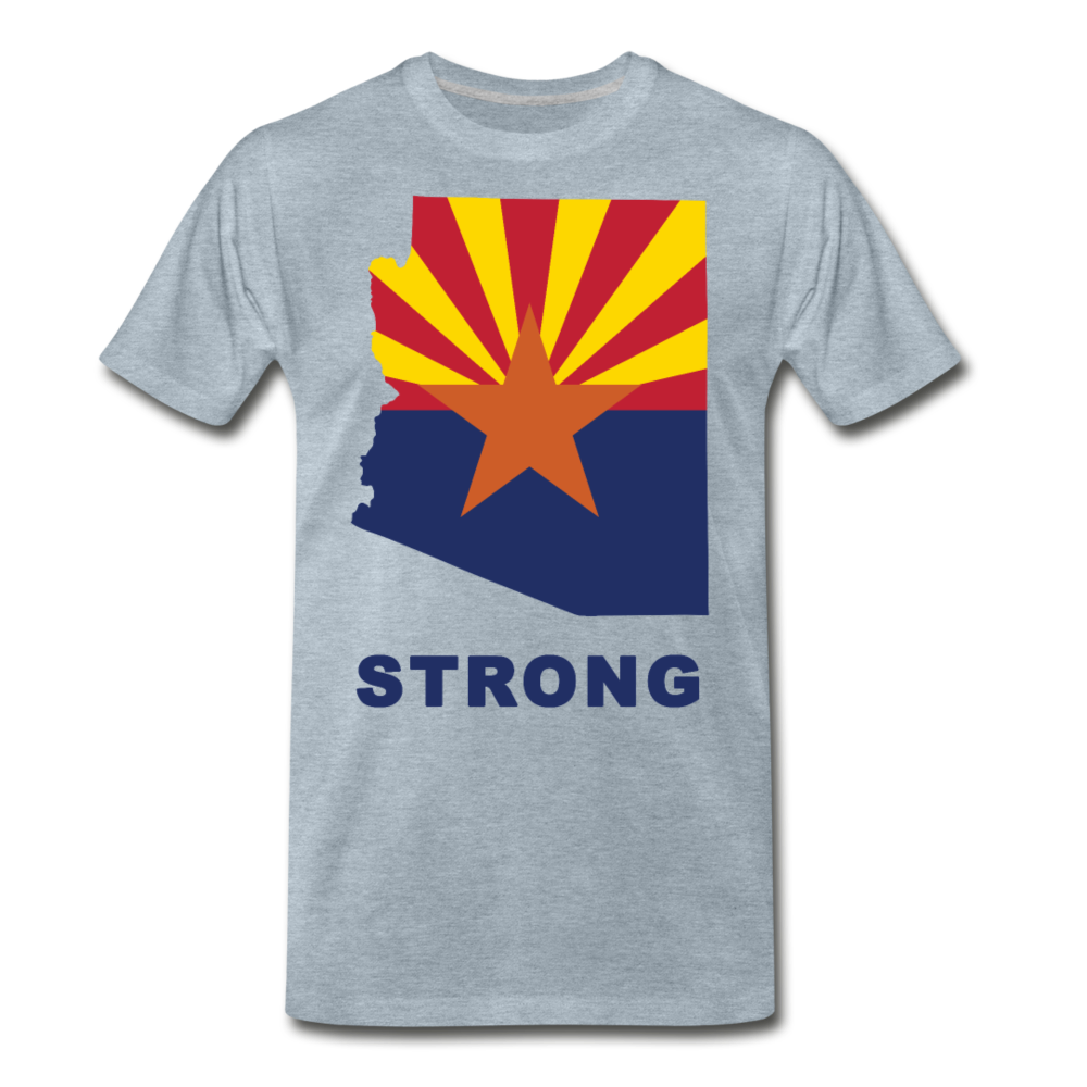 Arizona "STRONG" - Men's Premium T-Shirt - heather ice blue