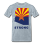 Arizona "STRONG" - Men's Premium T-Shirt - heather ice blue