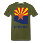 Arizona "STRONG" - Men's Premium T-Shirt - olive green