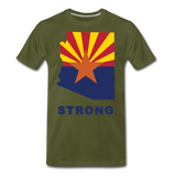 Arizona "STRONG" - Men's Premium T-Shirt - olive green