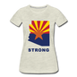 Arizona "STRONG" - Women’s Premium T-Shirt - heather oatmeal