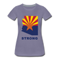 Arizona "STRONG" - Women’s Premium T-Shirt - washed violet