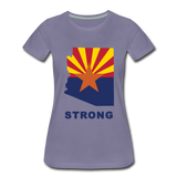 Arizona "STRONG" - Women’s Premium T-Shirt - washed violet