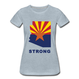Arizona "STRONG" - Women’s Premium T-Shirt - heather ice blue