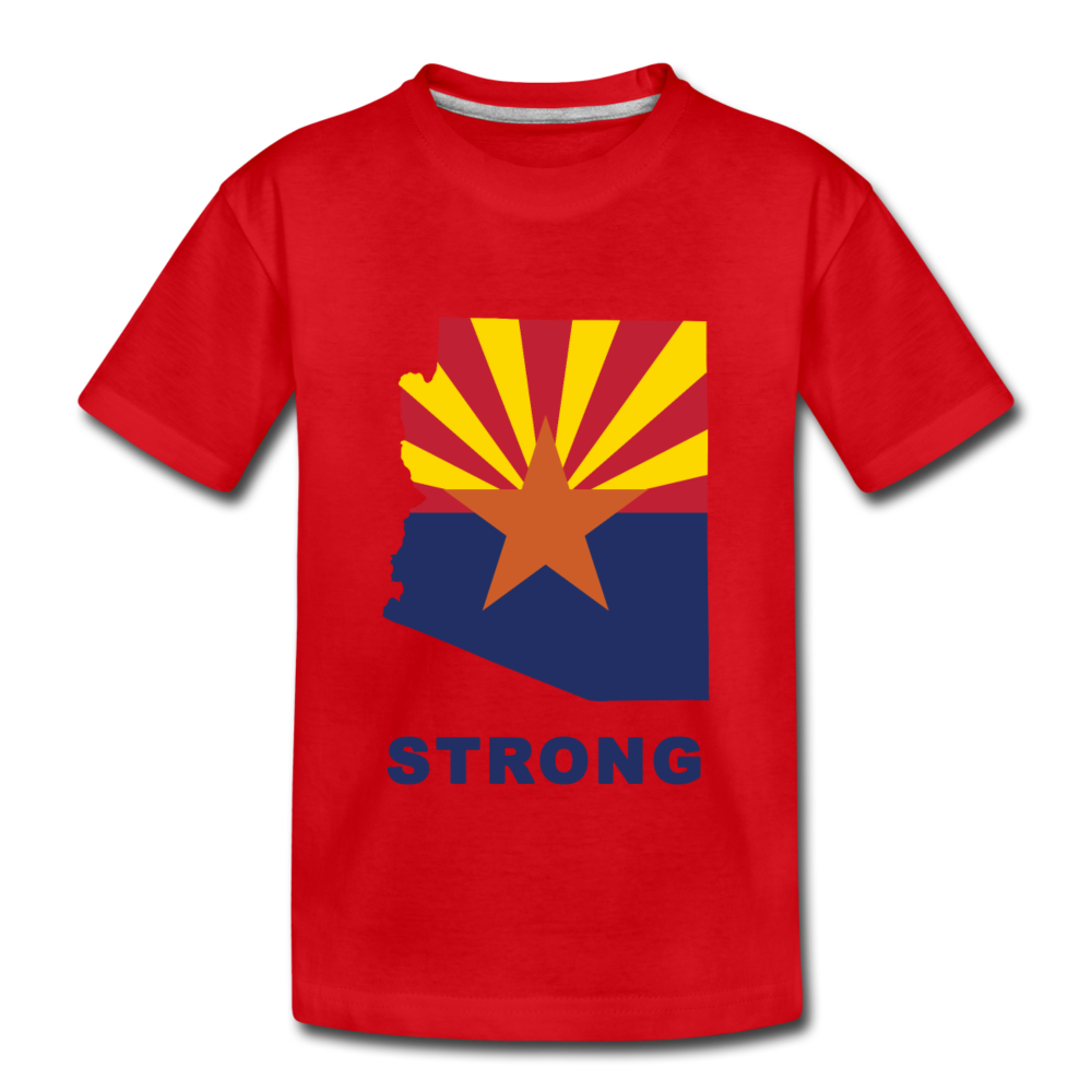 Arizona "STRONG" - Kids' Premium T-Shirt - red