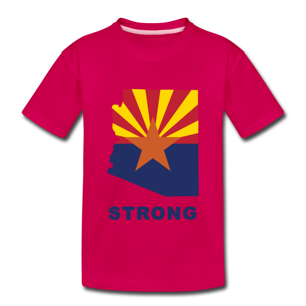 Arizona "STRONG" - Kids' Premium T-Shirt - dark pink