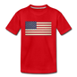 Vintage US Flag - Kids' Premium T-Shirt - red