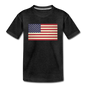 Vintage US Flag - Kids' Premium T-Shirt - charcoal gray