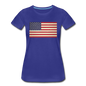 Vintage US Flag - Women’s Premium T-Shirt - royal blue