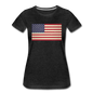 Vintage US Flag - Women’s Premium T-Shirt - charcoal gray