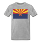 Arizona Flag - Men's Premium T-Shirt - heather gray