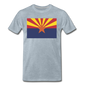 Arizona Flag - Men's Premium T-Shirt - heather ice blue