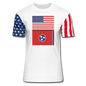 US & Tennessee Flags - Stars & Stripes T-Shirt - white