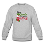 Dear Santa, Just Bring Wine - Unisex Crewneck Sweatshirt - heather gray