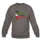 Dear Santa, Just Bring Wine - Unisex Crewneck Sweatshirt - asphalt gray