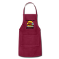 Adjustable Apron - burgundy