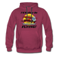 I'd Rather Be Flying - Biplane - Men’s Premium Hoodie - burgundy