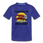 I'd Rather Be Flying - Biplane - Kids' Premium T-Shirt - royal blue