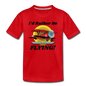 I'd Rather Be Flying - Biplane - Kids' Premium T-Shirt - red