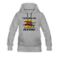 I'd Rather Be Flying - Biplane - Women’s Premium Hoodie - heather gray