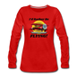 I'd Rather Be Flying - Biplane - Women's Premium Long Sleeve T-Shirt - red