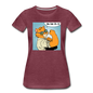 We Can Do It - Cat - Women’s Premium T-Shirt - heather burgundy