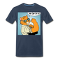 We Can Do It - Cat - Men's Premium T-Shirt - navy