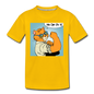 We Can Do It - Cat - Kids' Premium T-Shirt - sun yellow