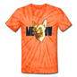 Cat Face - Meow - Unisex Tie Dye T-Shirt - spider orange