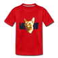 Cat Face - Meow - Toddler Premium T-Shirt - red