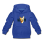 Cat Face - Meow - Kids‘ Premium Hoodie - royal blue