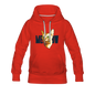 Cat Face - Meow - Women’s Premium Hoodie - red