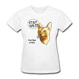 Stay Wild - First Rule of Cats - Women's T-Shirt - white
