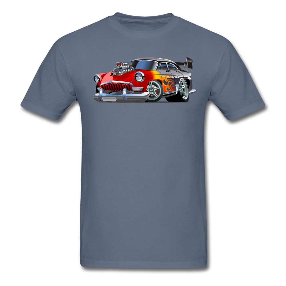 Hot Rod - Retro - Unisex Classic T-Shirt - denim