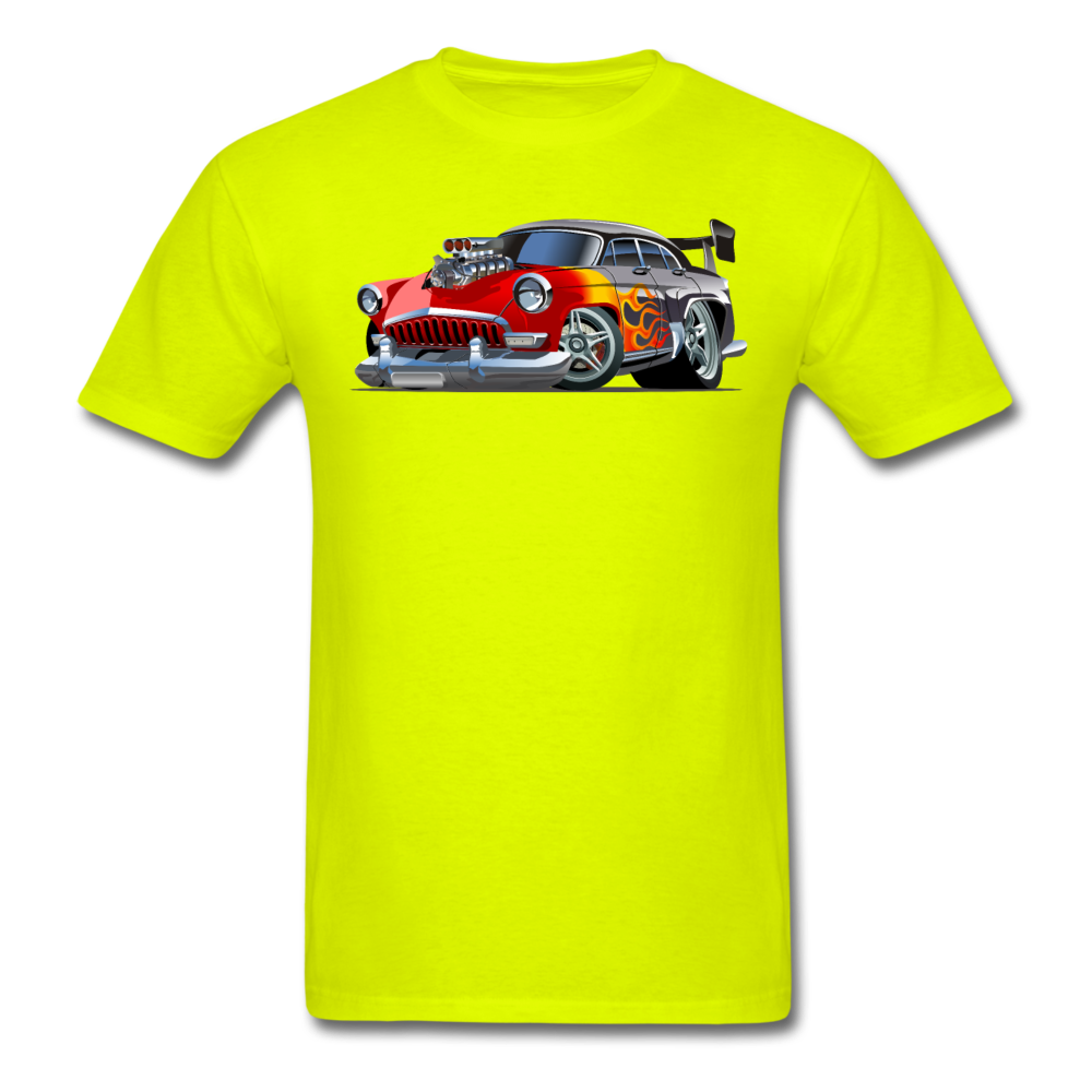 Hot Rod - Retro - Unisex Classic T-Shirt - safety green