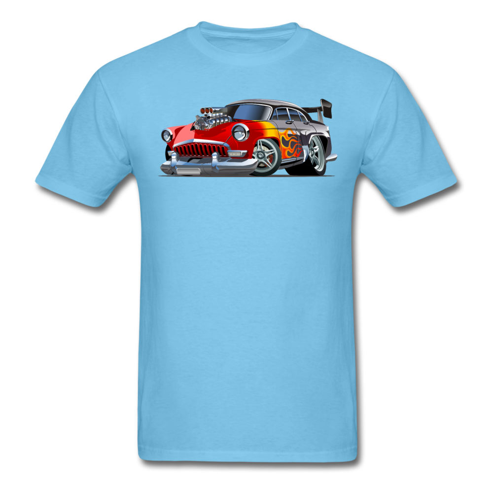 Hot Rod - Retro - Unisex Classic T-Shirt - aquatic blue