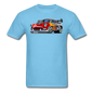 Hot Rod - Retro - Unisex Classic T-Shirt - aquatic blue